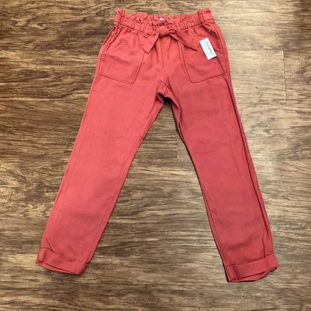 Old Navy Pink Casual Bottoms with Drawstring Waist